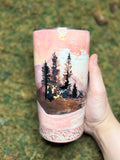 Pink Mountainside