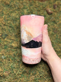 Pink Mountainside