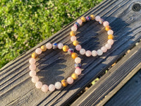 Palo Santo & Rose Quartz Bracelet